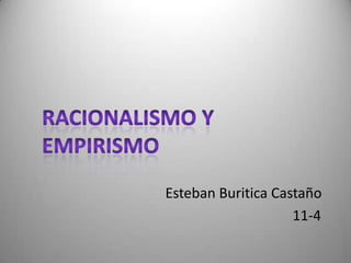 Esteban Buritica Castaño
                    11-4
 