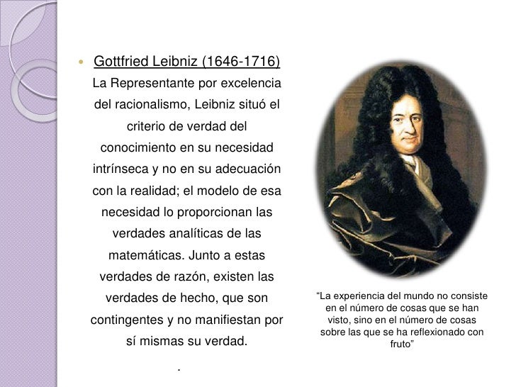 Empirismo y racionalismo