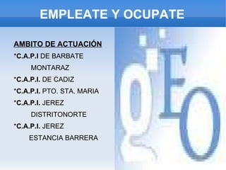 EMPLEATE Y OCUPATE ,[object Object]