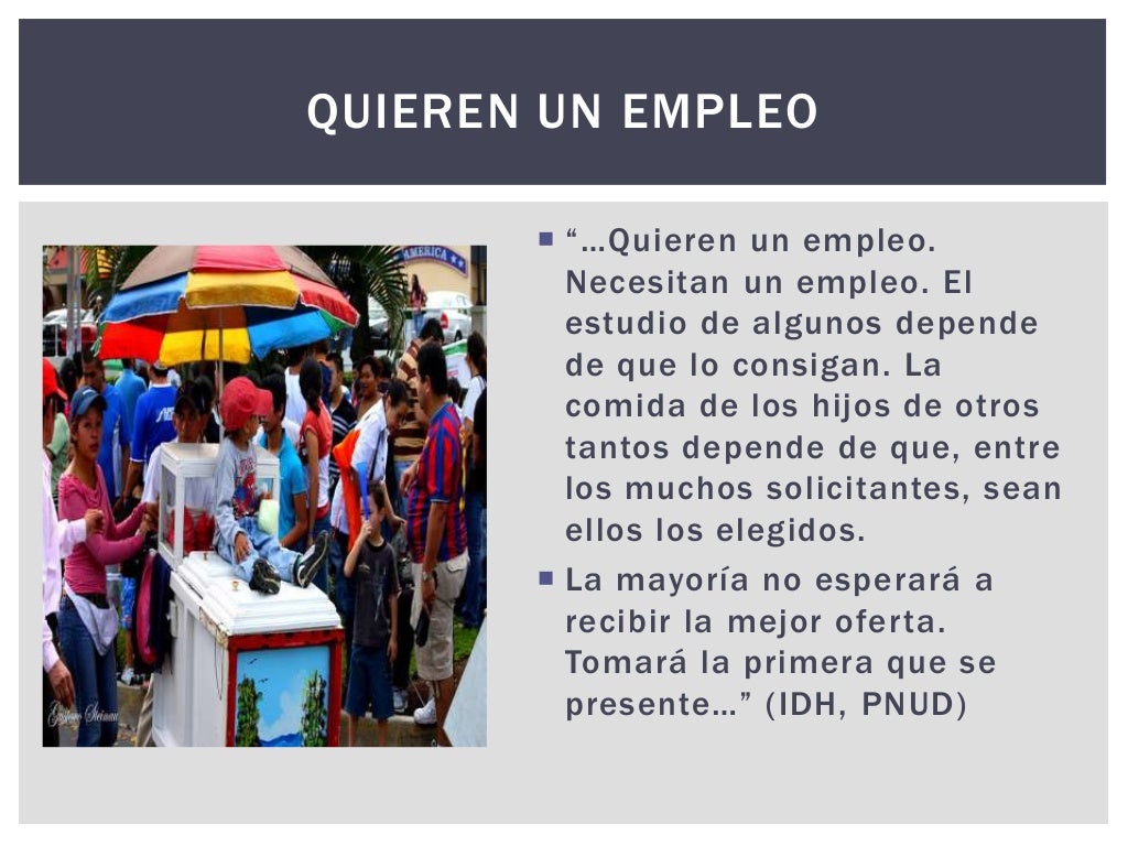 Empleo en el salvador