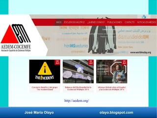 José María Olayo olayo.blogspot.com
http://aedem.org/
 