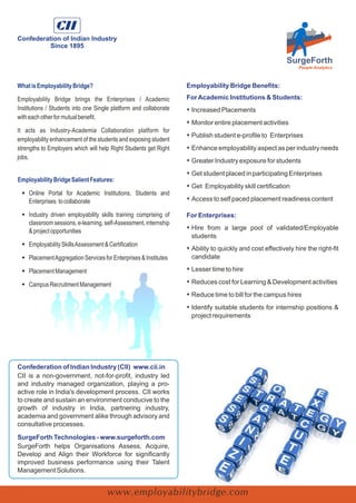 Employability Bridge - Campus Recruitment Solution