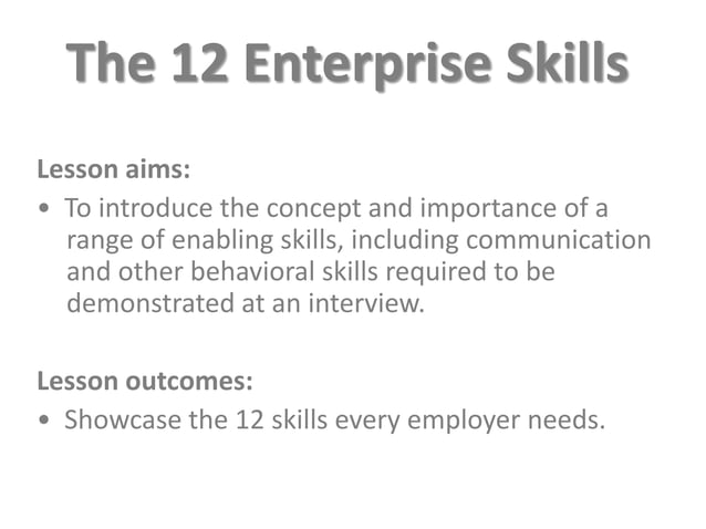 Employability program | PPT