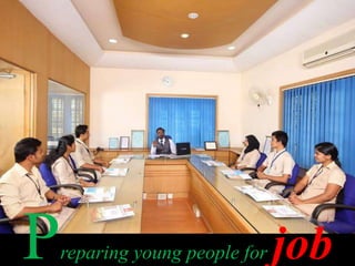 Preparing young people for job 
 