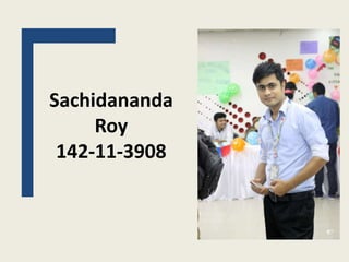 Sachidananda
Roy
142-11-3908
 