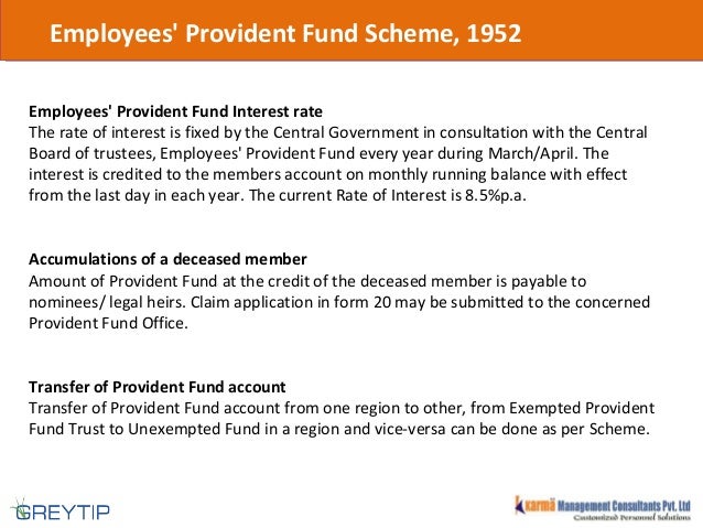 What is the Employees' Provident Fund?
