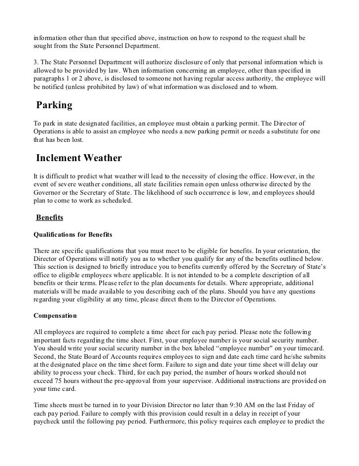 Employee Handbook Assisted Living Facility Employee Handbook Assisted Living Facility