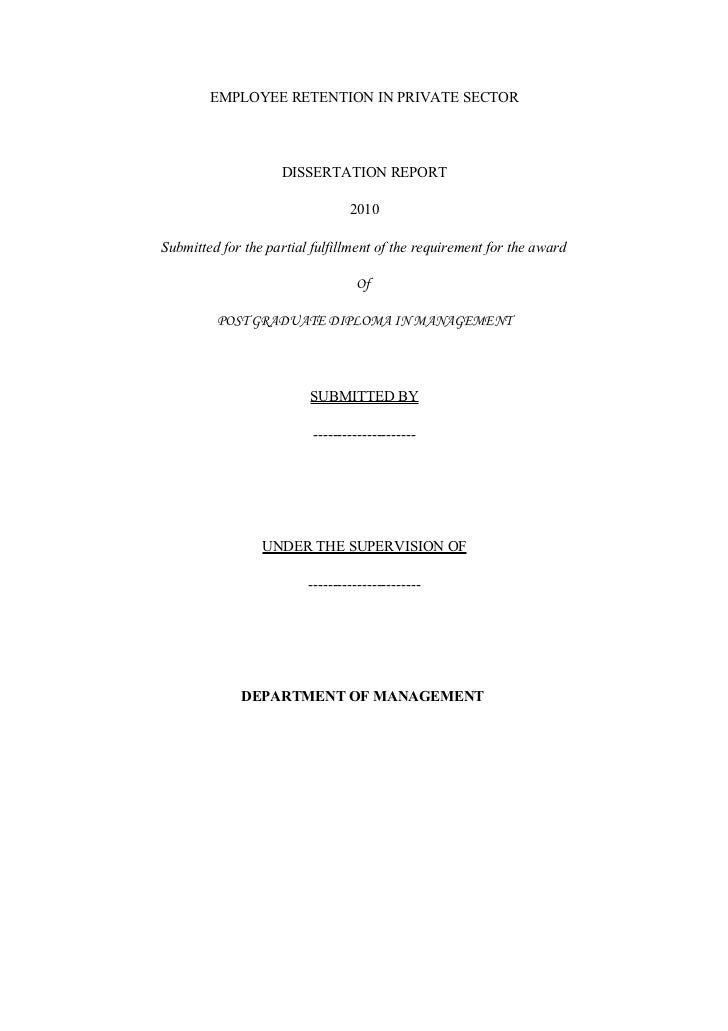 Phd thesis on employee retention