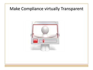 Make Compliance virtually Transparent 
