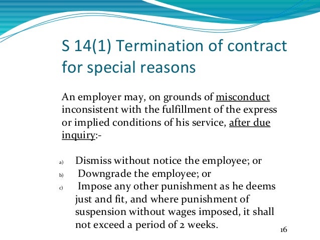 Employee Termination Laws In Malaysia