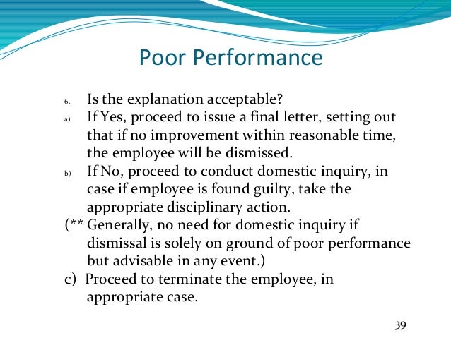at will employee termination letters