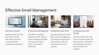 Effective Time Management Employee Training | PPTX