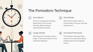 Effective Time Management Employee Training | PPTX