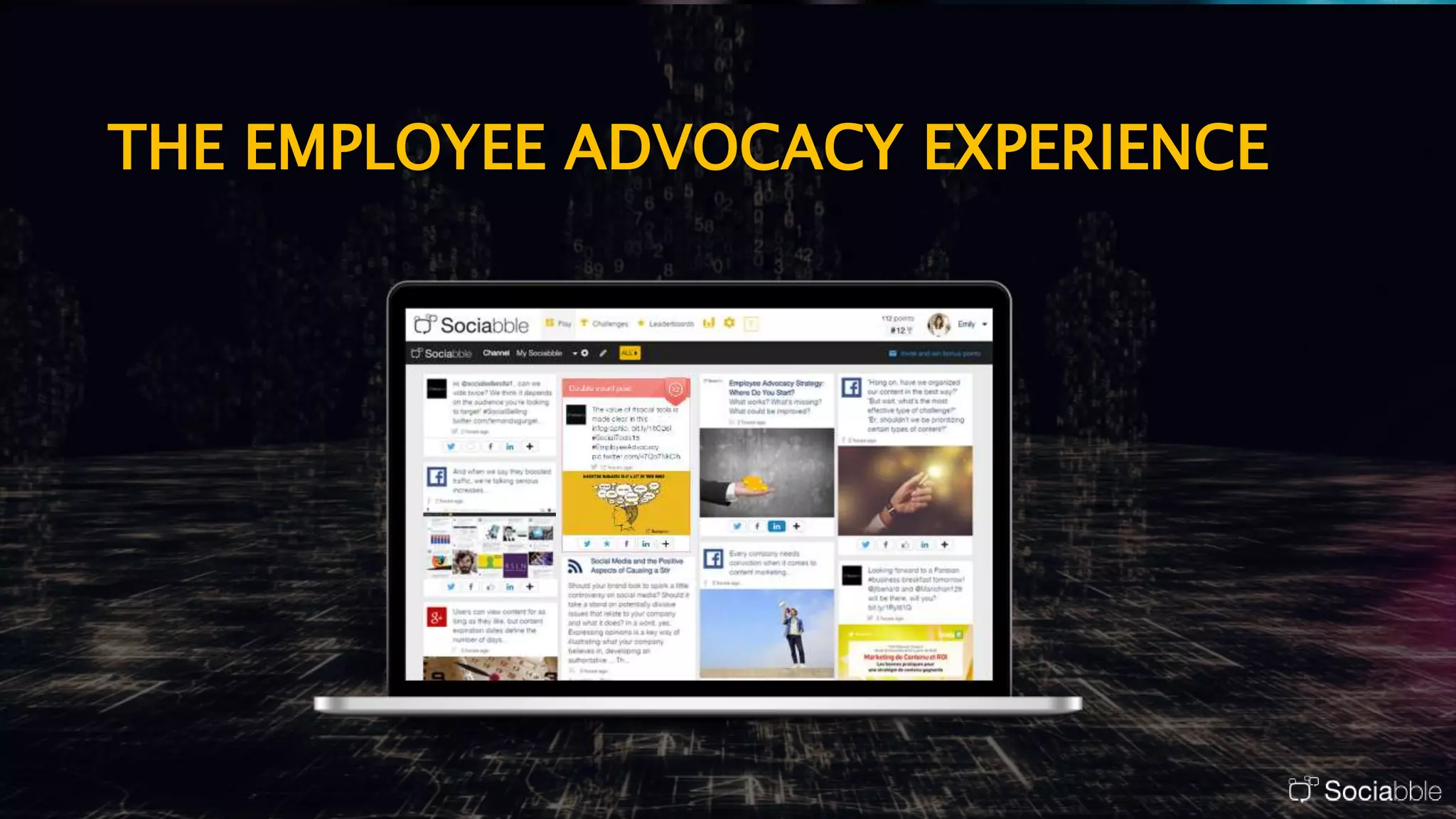 THE EMPLOYEE ADVOCACY EXPERIENCE
 