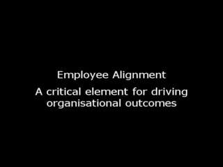Employee Alignment A critical element for driving organisational outcomes 