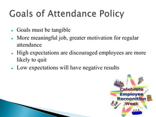 Employee Attendance Policy | PPTX