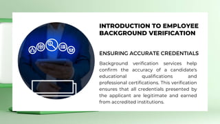 Employee Background Verification Service in Bangladesh | PPT