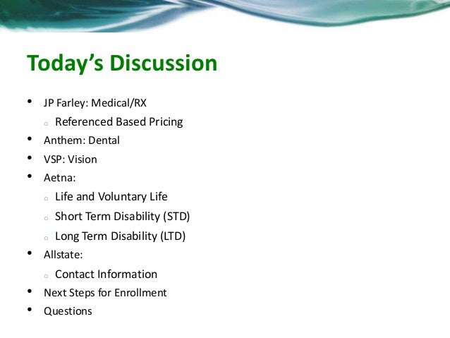 employee benefits guide template