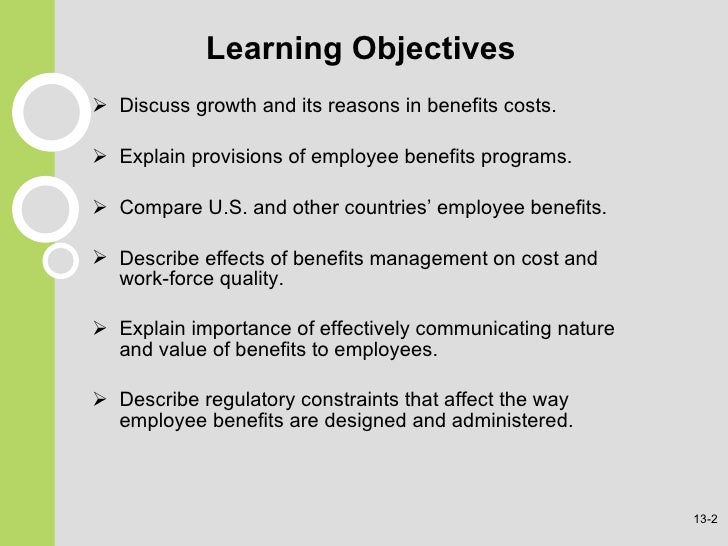 Stock options as employee benefits