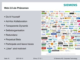 Employee Blogging - Siemens