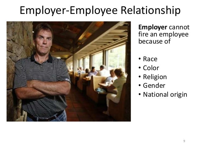 employer dating employee The problems with employee dating an employer may violate an employee's right to privacy by regulating the employee's private off-work relationships. employer dating employee The problems with employee dating an employer may violate an employee's right to privacy by regulating the employee's private off-work relationships.