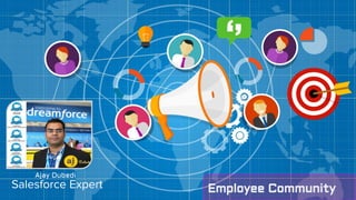 Employee Community
Ajay Dubedi
Salesforce Expert
 