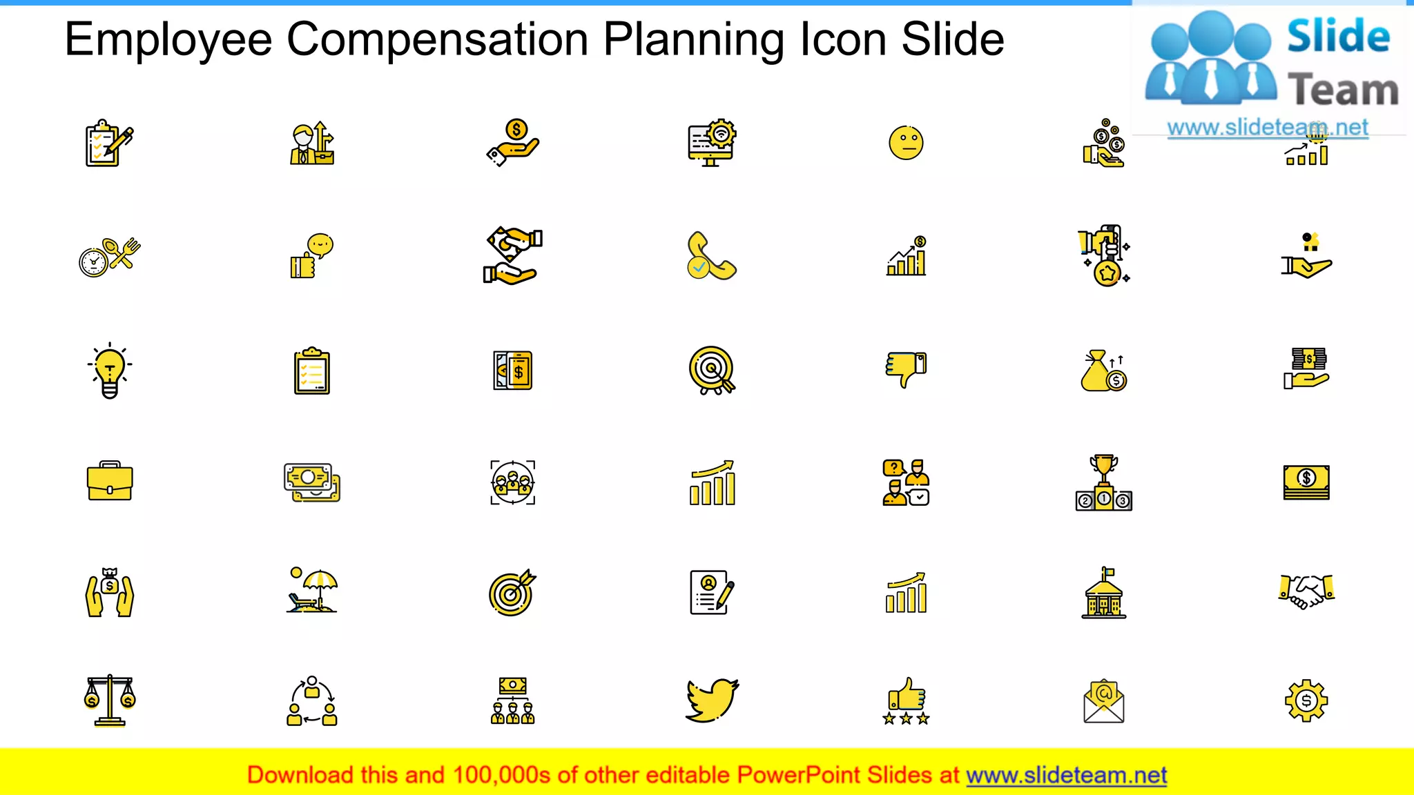 Employee Compensation Planning Icon Slide
23
 