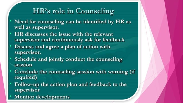 Employee counseling ppt presentation | PPT