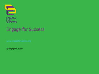 Engage for Success

www.engageforsuccess.org


@engage4success
 