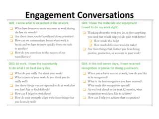 Engagement Conversations
 