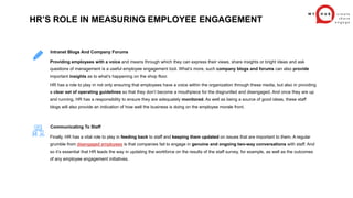 HR’s Role In Employee Engagement