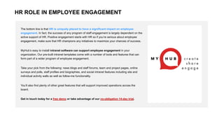 HR’s Role In Employee Engagement