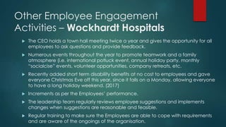 Employee Engagement Practices in Healthcare Industry | PPTX