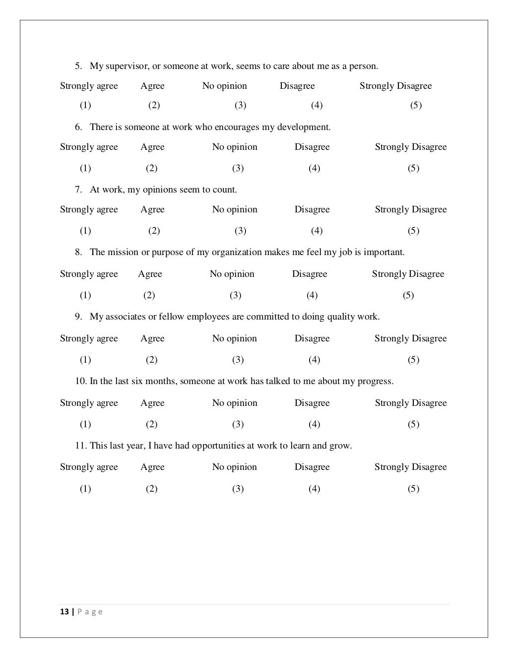 Employee Engagement Report