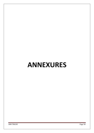 BIM TRICHY Page 50
ANNEXURES
 