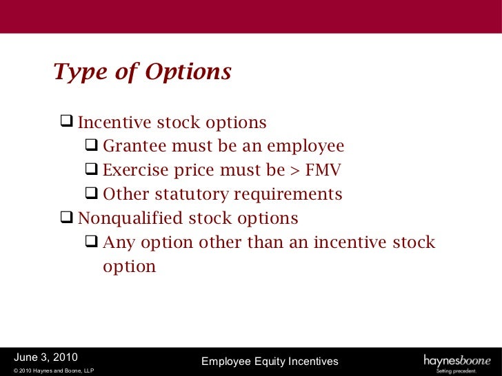 Tax treatment of incentive stock options