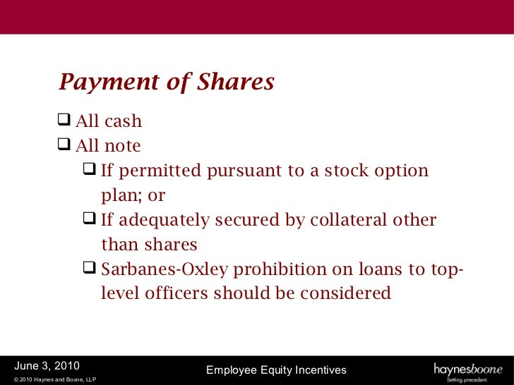 Incentive stock options after termination