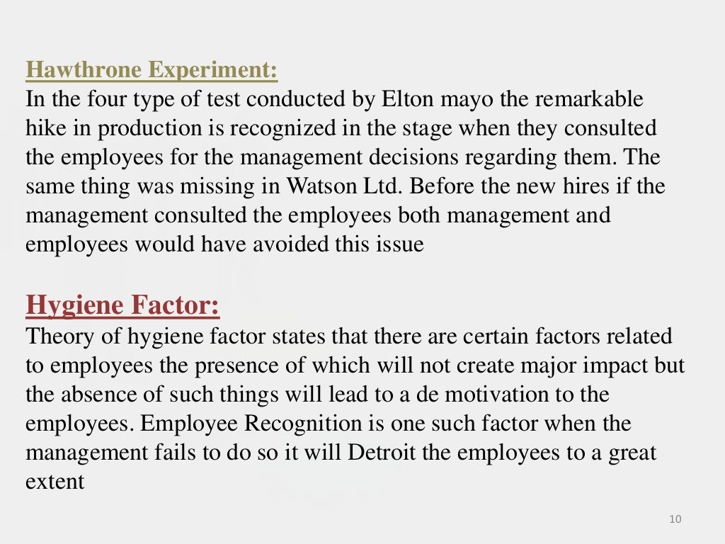Watson public ltd company case study solution picture