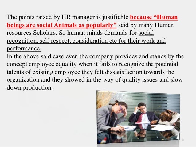 Grievances case study picture