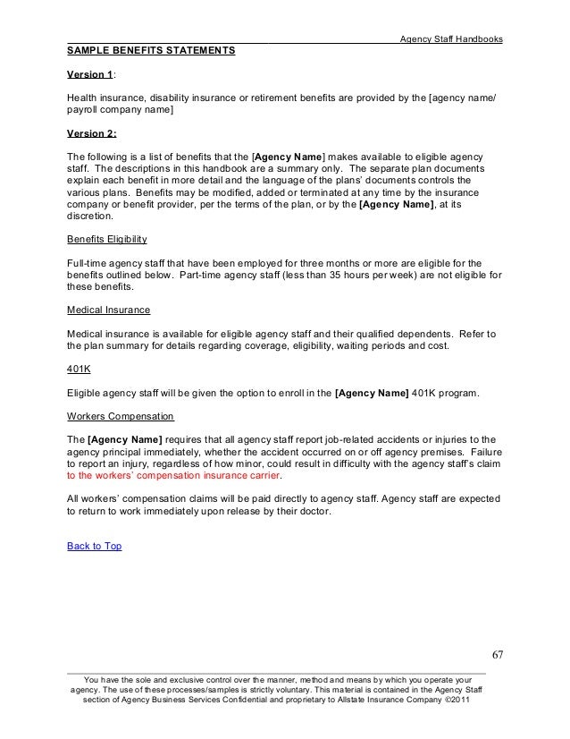 employee handbook sample employee handbook