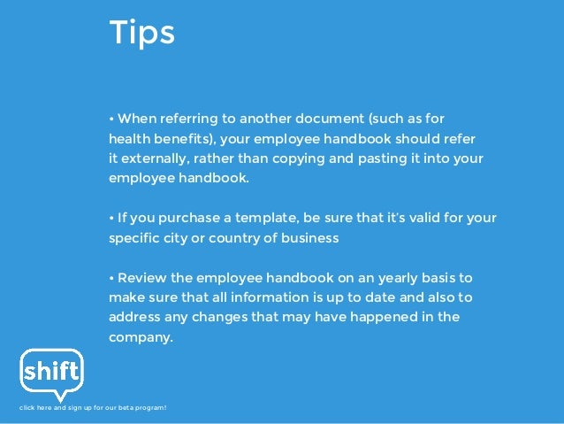 how to write an employee handbook in 4 easy steps how to write an employee handbook