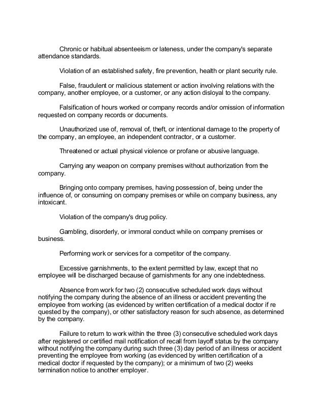 employee handbook template
