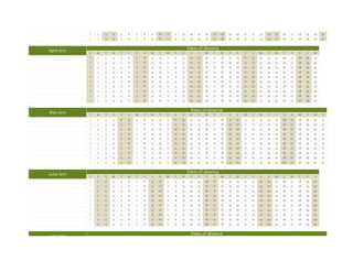 Employee Holiday Calendar 2012 | PPT