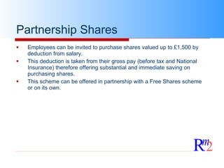 Employee Incentives And Share Incentive Plans | PPT