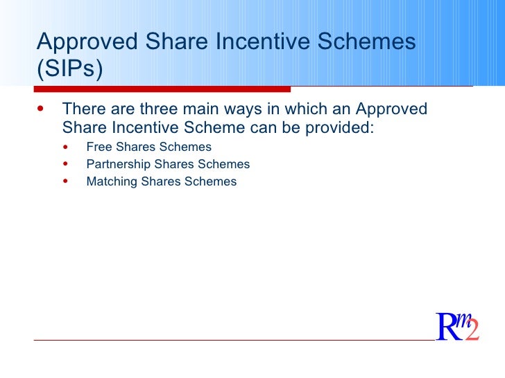 Employee Incentives And Share Incentive Plans