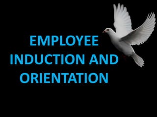 EMPLOYEE
INDUCTION AND
ORIENTATION
 