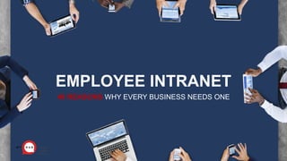 EMPLOYEE INTRANET
40 REASONS WHY EVERY BUSINESS NEEDS ONE
 