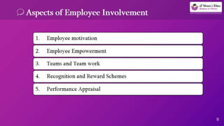 Employee involvement | PDF