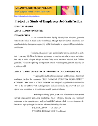 Employee jobsatisfaction