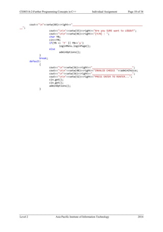 Employee Management System in C++ | PDF